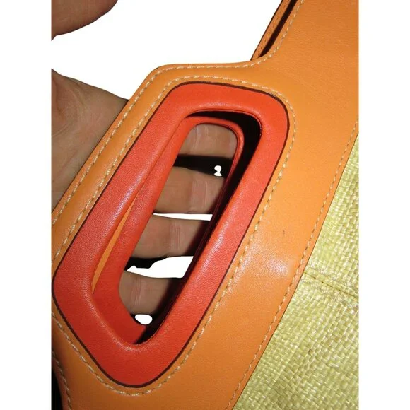 Coach 2008 Bonnie Leather Fold over Expandable Convertible Tote Kisslock Pocket - Picture 14 of 16